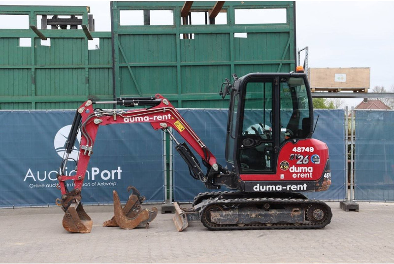 Yanmar SV26 - 크롤러 굴삭기 : 사진 1 Yanmar SV26 - 크롤러 굴삭기 : 사진 1