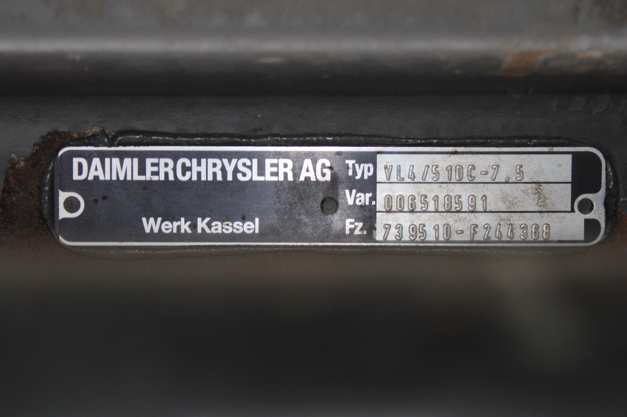 AXA FATA VL4-51DC-7,5 MERCEDES ACTROS MP2 MP3 A9433311301, 006518591 - 앞 차축 트럭 용 : 사진 2 AXA FATA VL4-51DC-7,5 MERCEDES ACTROS MP2 MP3 A9433311301, 006518591 - 앞 차축 트럭 용 : 사진 2