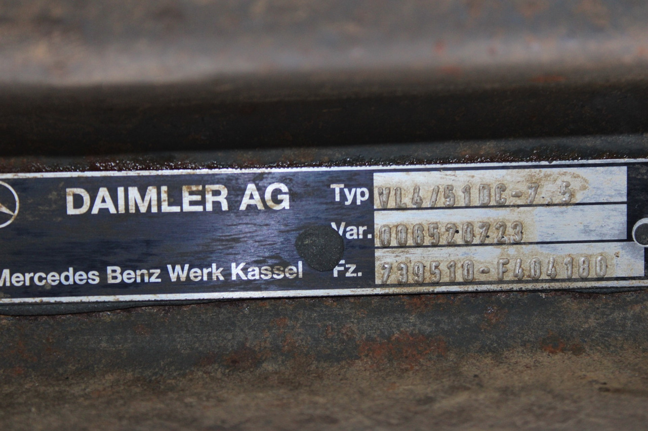 AXA FATA VL4-51DC-7,5 MERCEDES ACTROS MP2 MP3 A9433312101, 006520723 - 앞 차축 트럭 용 : 사진 3 AXA FATA VL4-51DC-7,5 MERCEDES ACTROS MP2 MP3 A9433312101, 006520723 - 앞 차축 트럭 용 : 사진 3