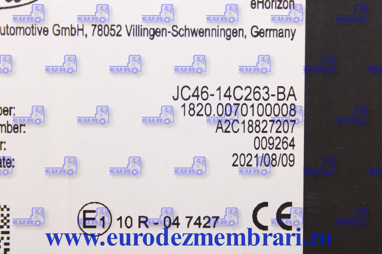 CALCULATOR TEMPOMAT EDGBA FORD CARGO F-MAX JC46-14C263-BA, JC4614C263BA - ECU 트럭 용 : 사진 2 CALCULATOR TEMPOMAT EDGBA FORD CARGO F-MAX JC46-14C263-BA, JC4614C263BA - ECU 트럭 용 : 사진 2