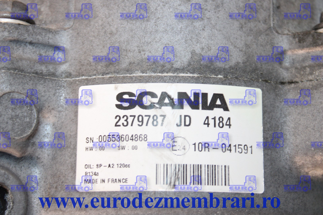 COMPRESOR CLIMA STATIONARE SCANIA 2379787 - 에어컨 트럭 용 : 사진 2 COMPRESOR CLIMA STATIONARE SCANIA 2379787 - 에어컨 트럭 용 : 사진 2