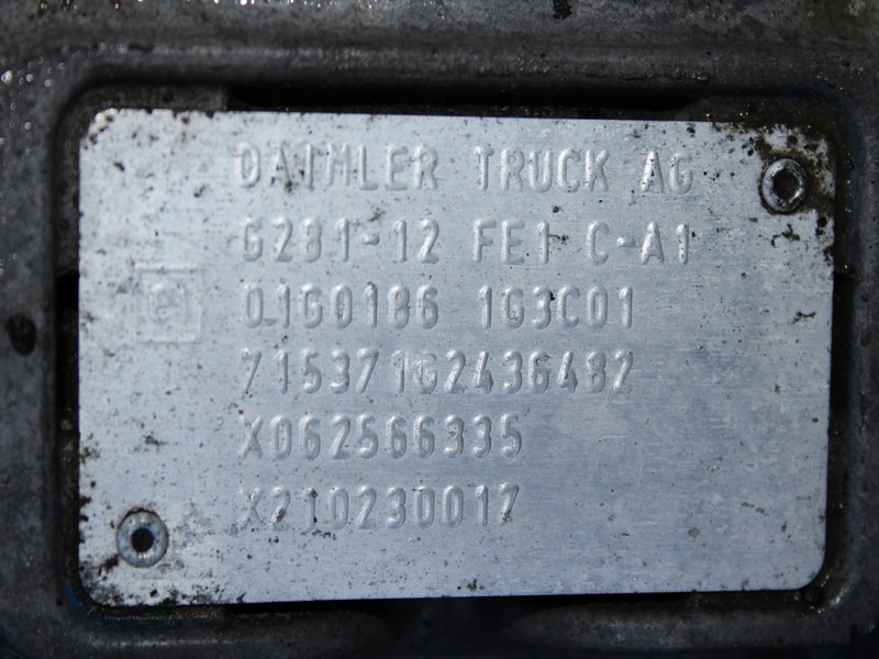 CUTIE DE VITEZE AUTOMATA CU INTARDER MERCEDES ACTROS MP5 G281-12 FE1 - 기어박스 트럭 용 : 사진 4 CUTIE DE VITEZE AUTOMATA CU INTARDER MERCEDES ACTROS MP5 G281-12 FE1 - 기어박스 트럭 용 : 사진 4