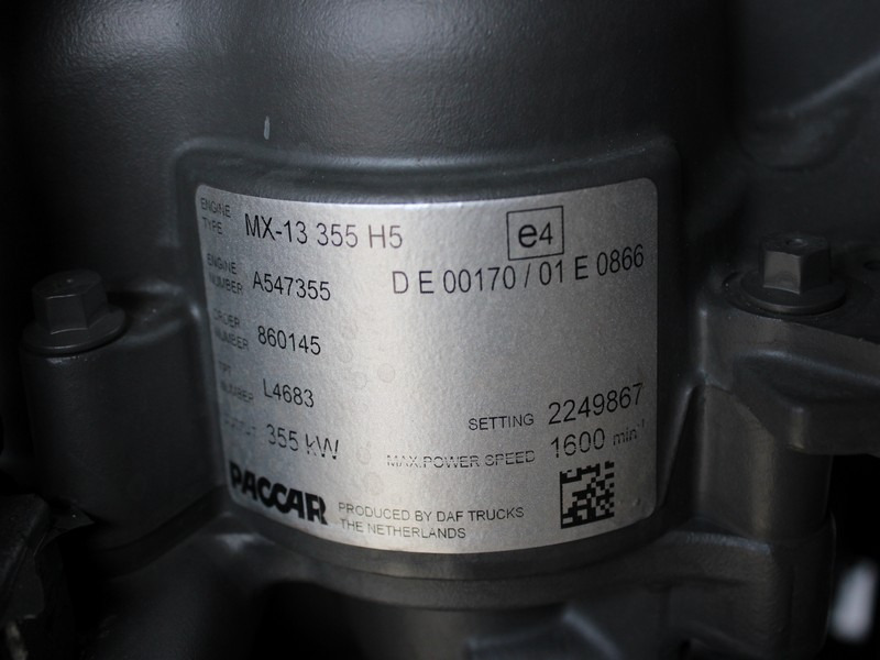 MOTOR DAF XF XG MX-13 355 H5 480CP EURO 6 2249867 - 엔진 트럭 용 : 사진 5 MOTOR DAF XF XG MX-13 355 H5 480CP EURO 6 2249867 - 엔진 트럭 용 : 사진 5