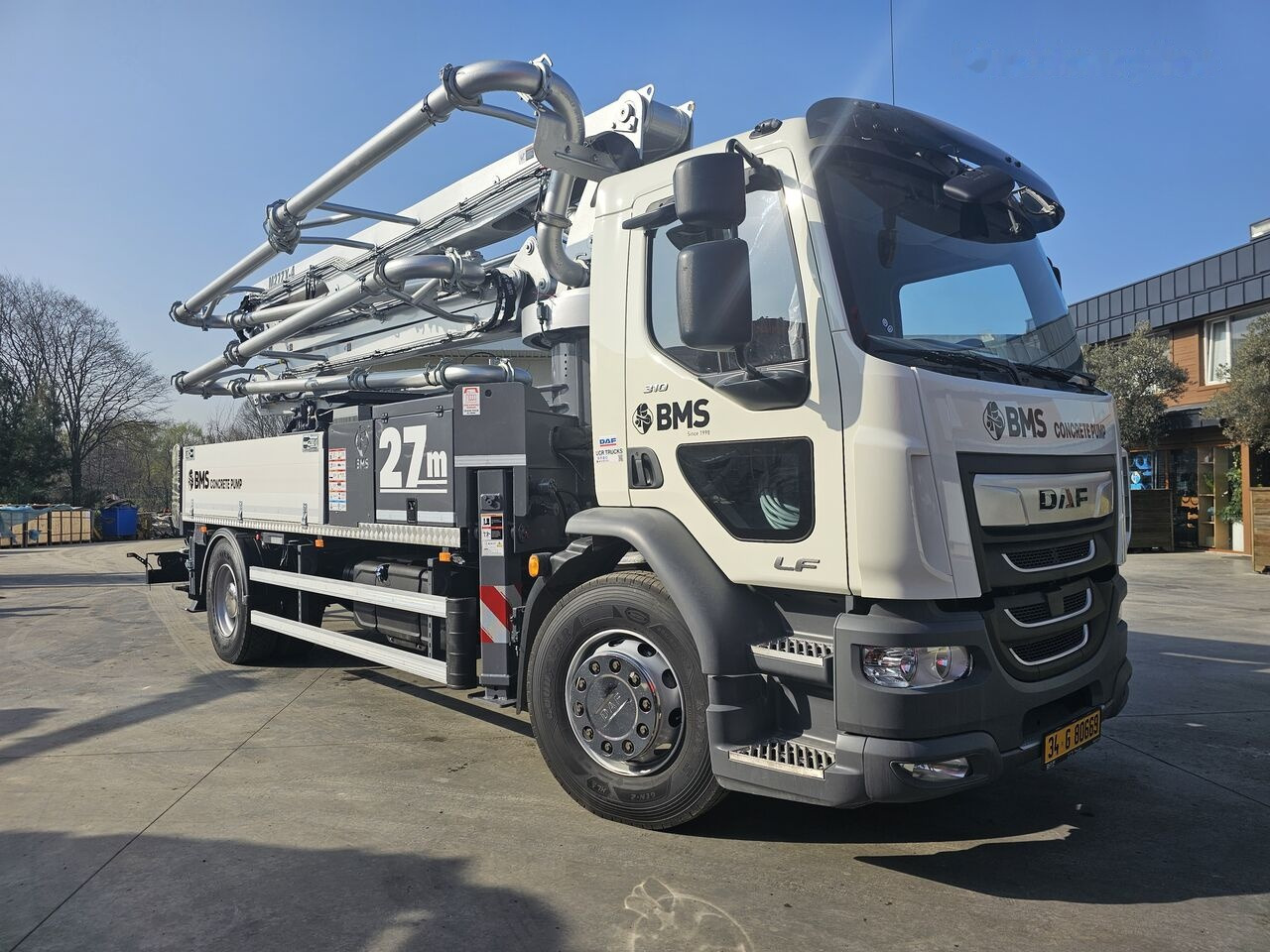 DAF LF 310 - 콘크리트 펌프 트럭 : 사진 1 DAF LF 310 - 콘크리트 펌프 트럭 : 사진 1