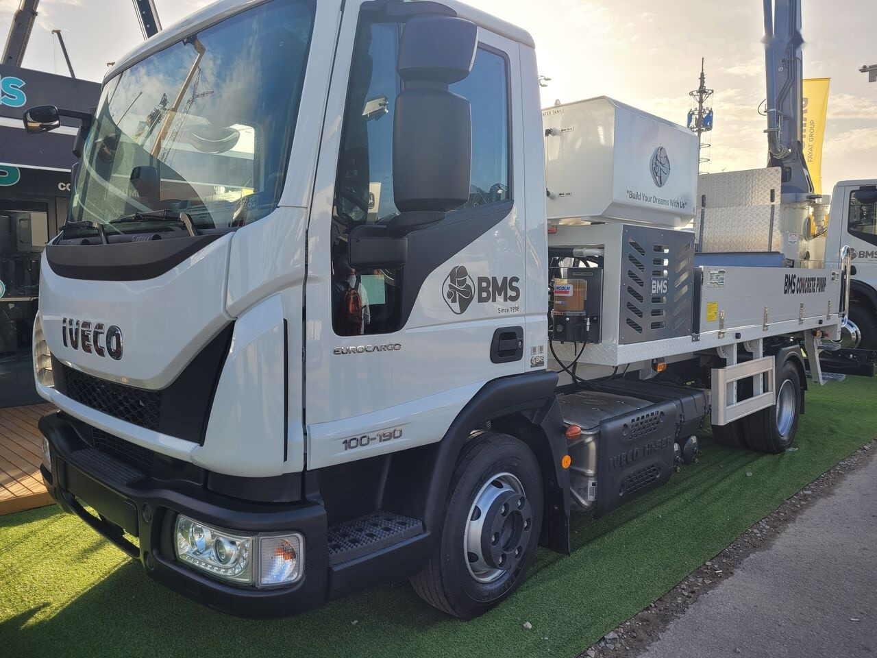 신규 콘크리트 펌프 트럭 IVECO New BMS BLP 14-09 on chassis : 사진 19
