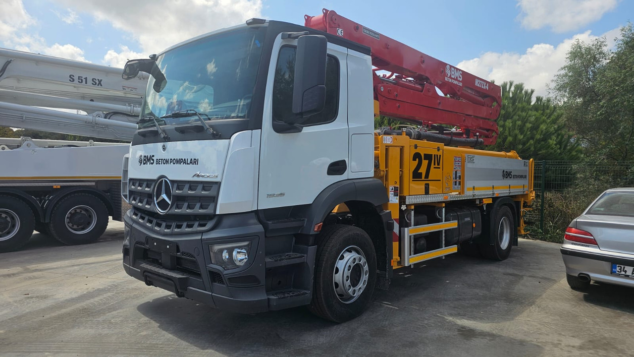 MERCEDES-BENZ AROCS 1935 - 콘크리트 펌프 트럭 : 사진 2 MERCEDES-BENZ AROCS 1935 - 콘크리트 펌프 트럭 : 사진 2