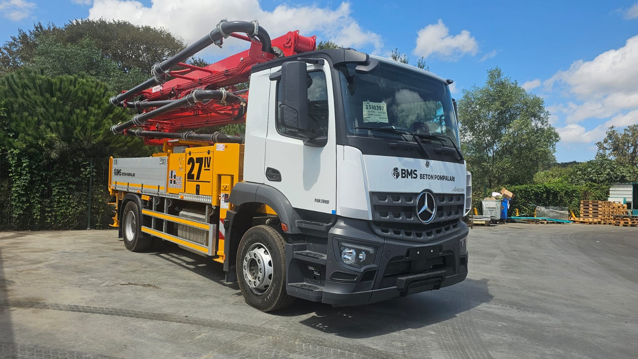 MERCEDES-BENZ AROCS 1935 - 콘크리트 펌프 트럭 : 사진 1 MERCEDES-BENZ AROCS 1935 - 콘크리트 펌프 트럭 : 사진 1