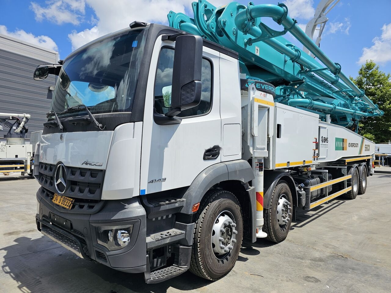 신규 콘크리트 펌프 트럭 Mercedes-Benz Arocs 4143 P E6 : 사진 6