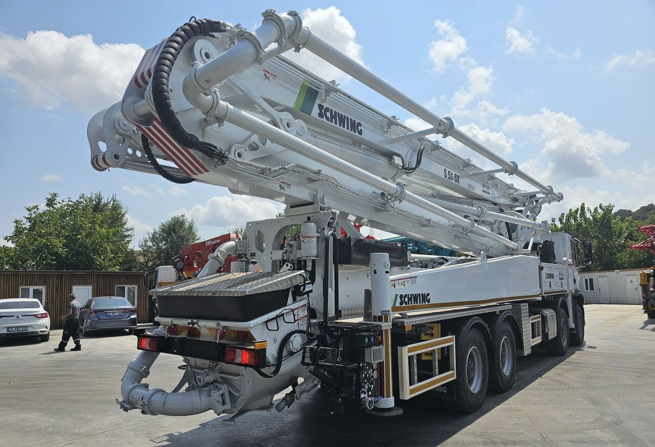 신규 콘크리트 펌프 트럭 Mercedes-Benz Arocs 4443 : 사진 7