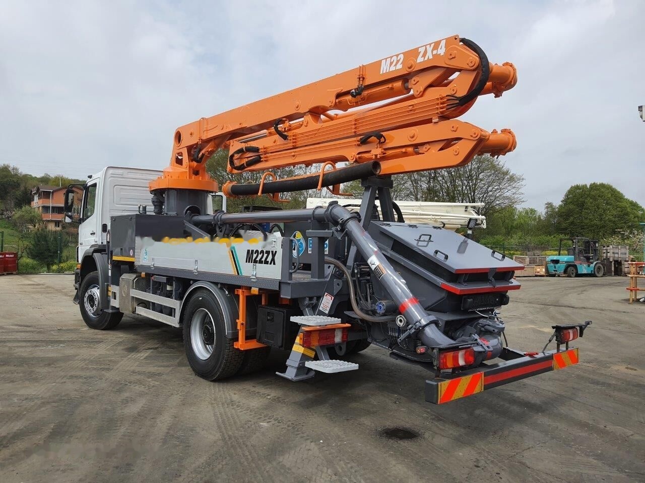 신규 콘크리트 펌프 트럭 Mercedes-Benz New BMS BCP M22 ZX-4 on chassis : 사진 27