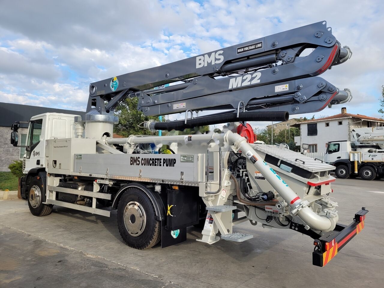 신규 콘크리트 펌프 트럭 Mercedes-Benz New BMS BCP M22 ZX-4 on chassis : 사진 23