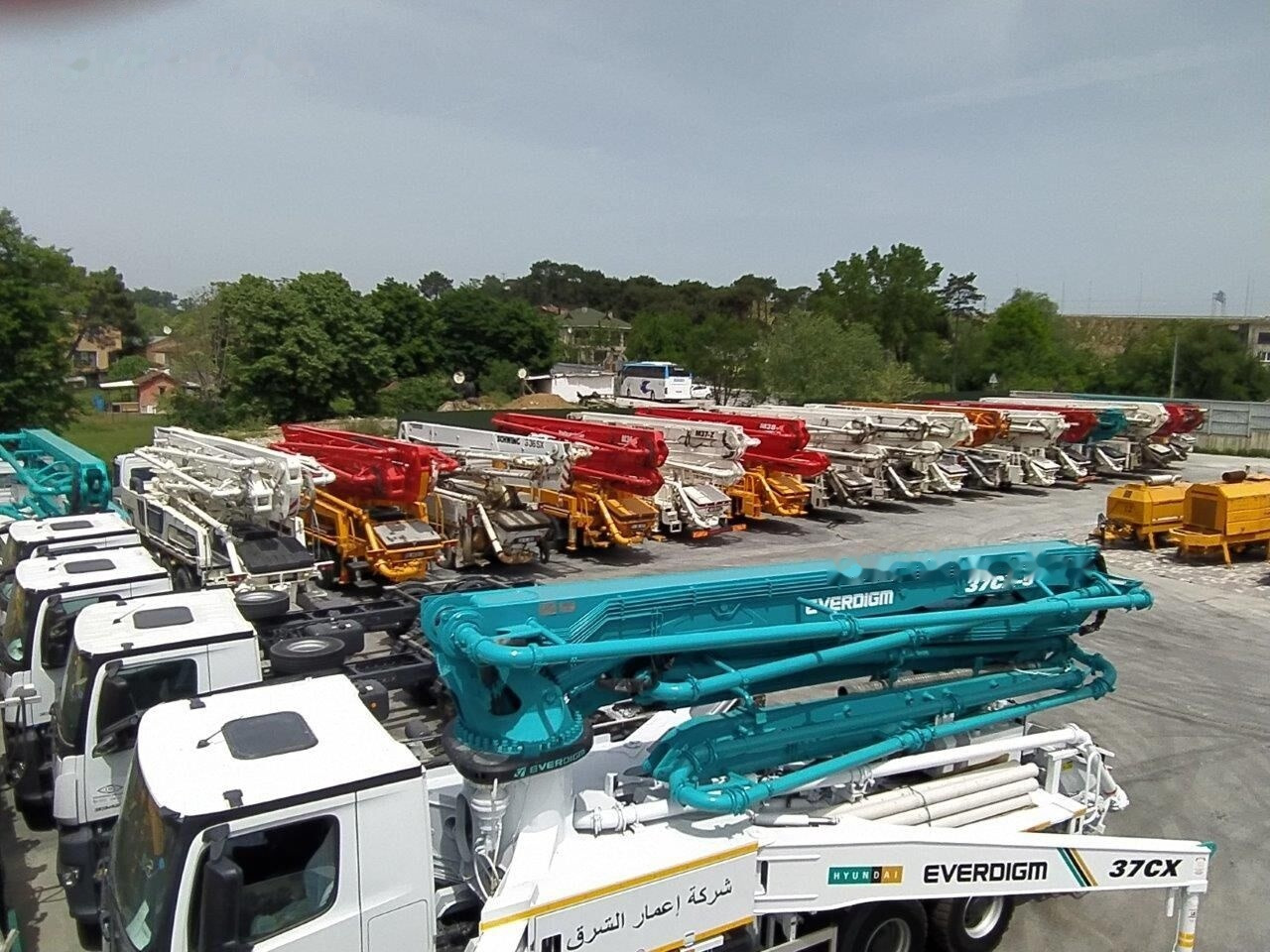 Mercedes-Benz New Everdigm ECP 42 CX 5 ECP 42 CX5 on chassis - 콘크리트 펌프 트럭 : 사진 4 Mercedes-Benz New Everdigm ECP 42 CX 5 ECP 42 CX5 on chassis - 콘크리트 펌프 트럭 : 사진 4