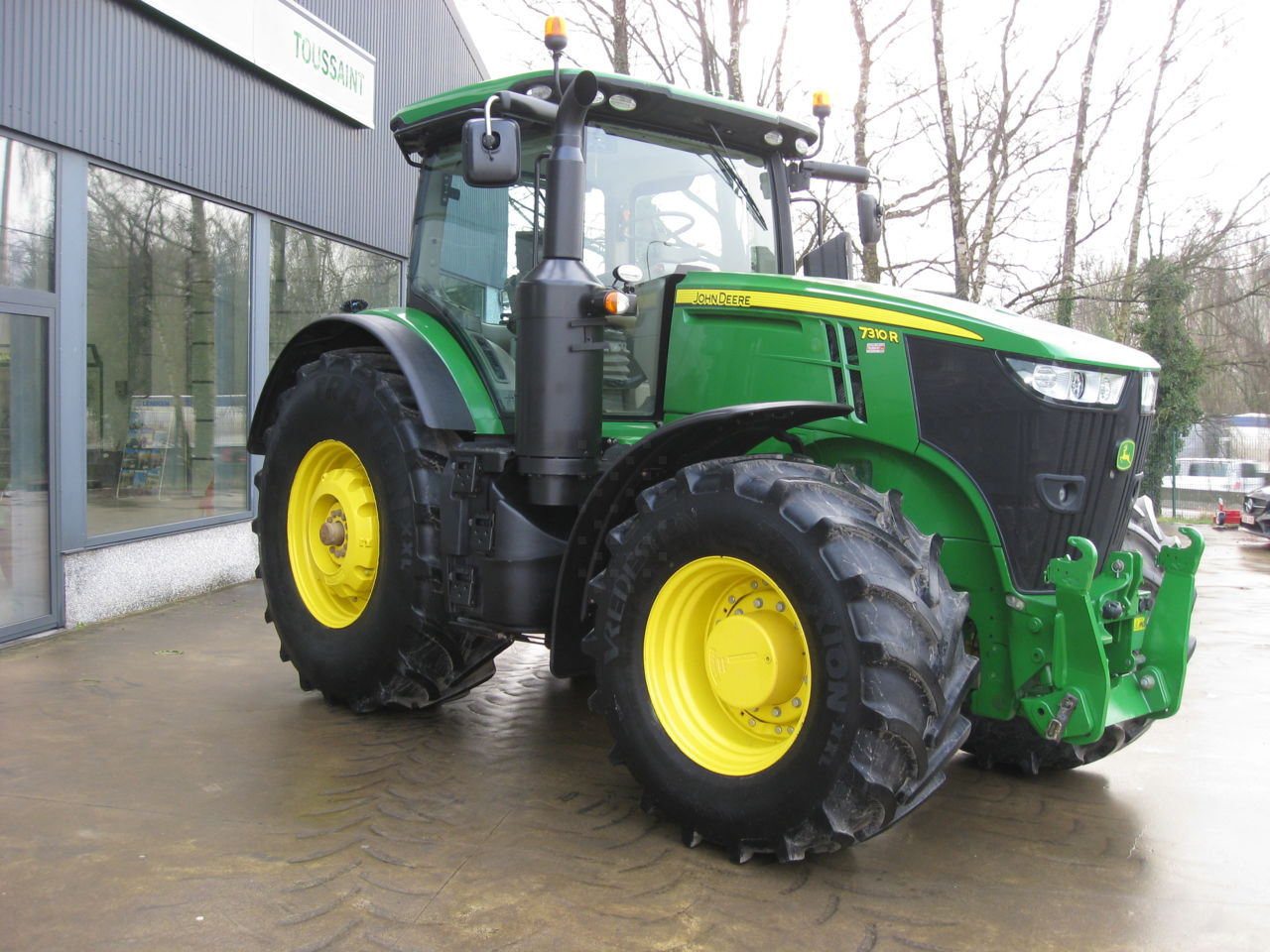 John Deere 7310R - 장궤형 트랙터 : 사진 1 John Deere 7310R - 장궤형 트랙터 : 사진 1