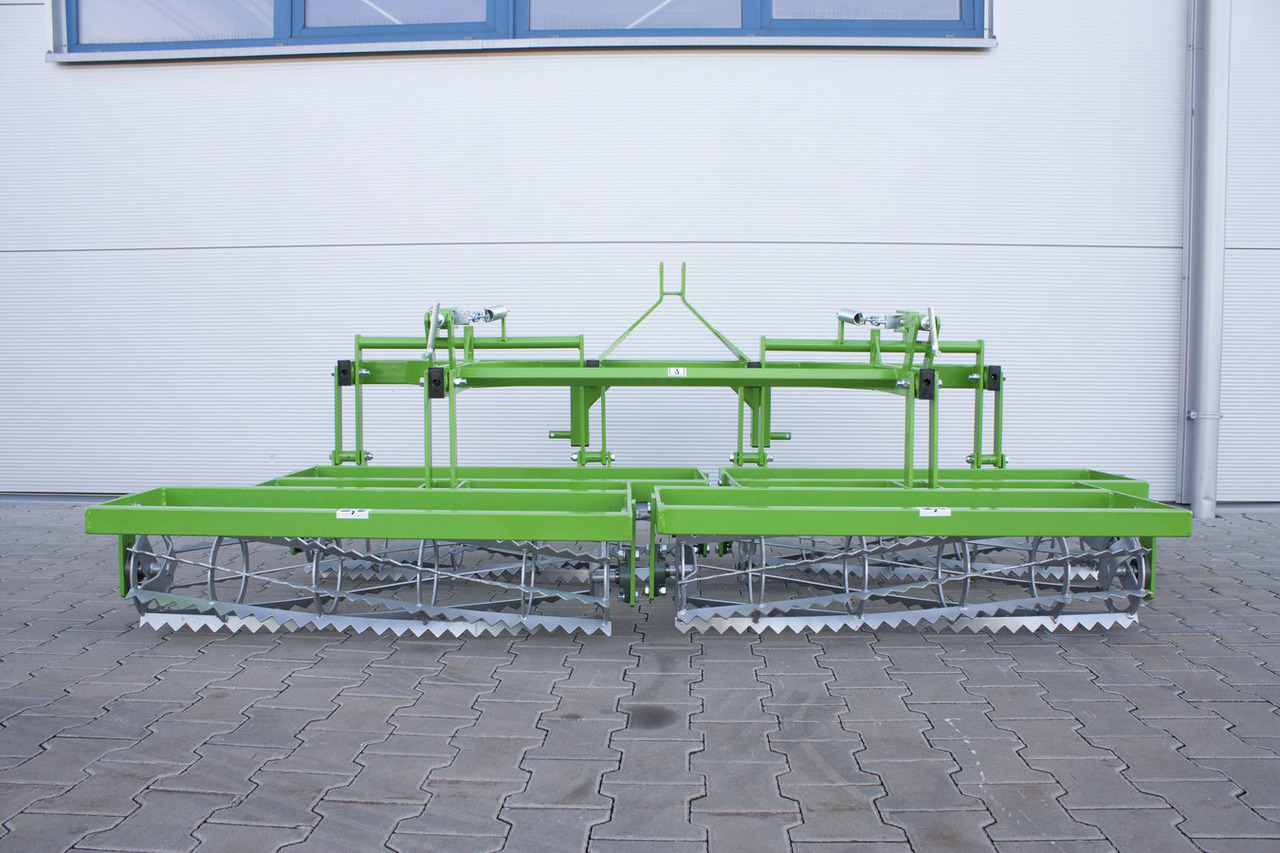 BOMET Wały strunowe podwójne z dociskiem sprężynowym 2,8 m / Doppelte Krümelwalzen mit Federspanneisen / Double string rollers with spring pressure2,8m / Двухрядные струнные катки с пружинным прижиманием 2, - 농장 롤러 : 사진 1 BOMET Wały strunowe podwójne z dociskiem sprężynowym 2,8 m / Doppelte Krümelwalzen mit Federspanneisen / Double string rollers with spring pressure2,8m / Двухрядные струнные катки с пружинным прижиманием 2, - 농장 롤러 : 사진 1