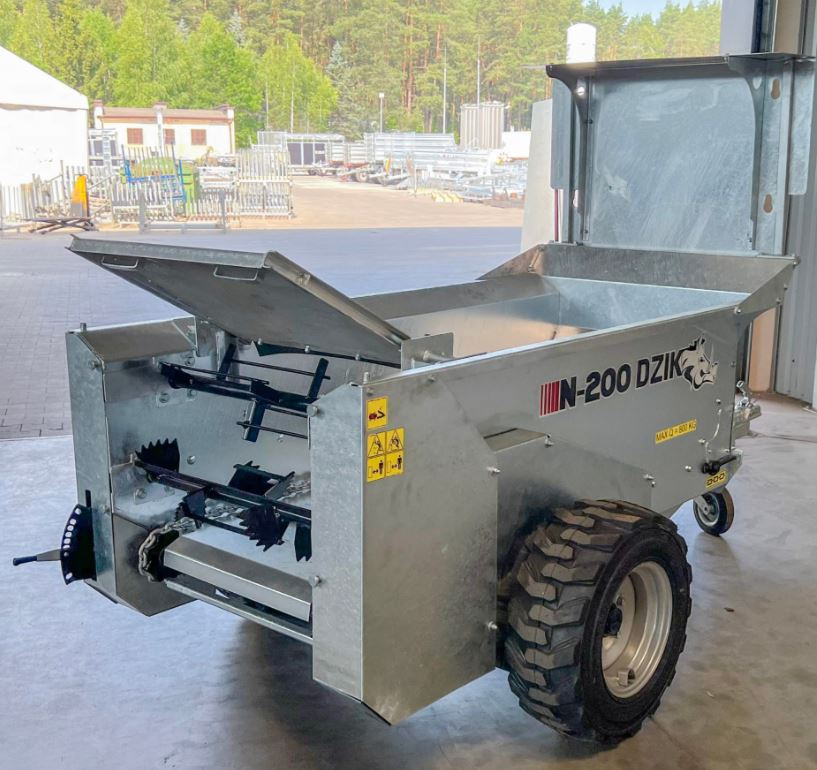 Cynkomet Rozrzutnik obornika 800 kg / Miststreuer Mini / SPREADER N-200 - 퇴비 스프레더 : 사진 1 Cynkomet Rozrzutnik obornika 800 kg / Miststreuer Mini / SPREADER N-200 - 퇴비 스프레더 : 사진 1