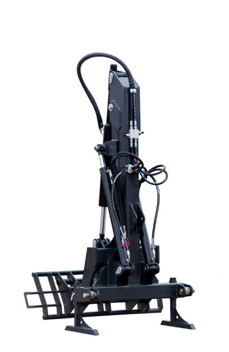 Ładowacz na tylny TUZ / Hecklader / Rear loader / Погрузчик на задней навеске - 트랙터용 프론트 로더 : 사진 1 Ładowacz na tylny TUZ / Hecklader / Rear loader / Погрузчик на задней навеске - 트랙터용 프론트 로더 : 사진 1