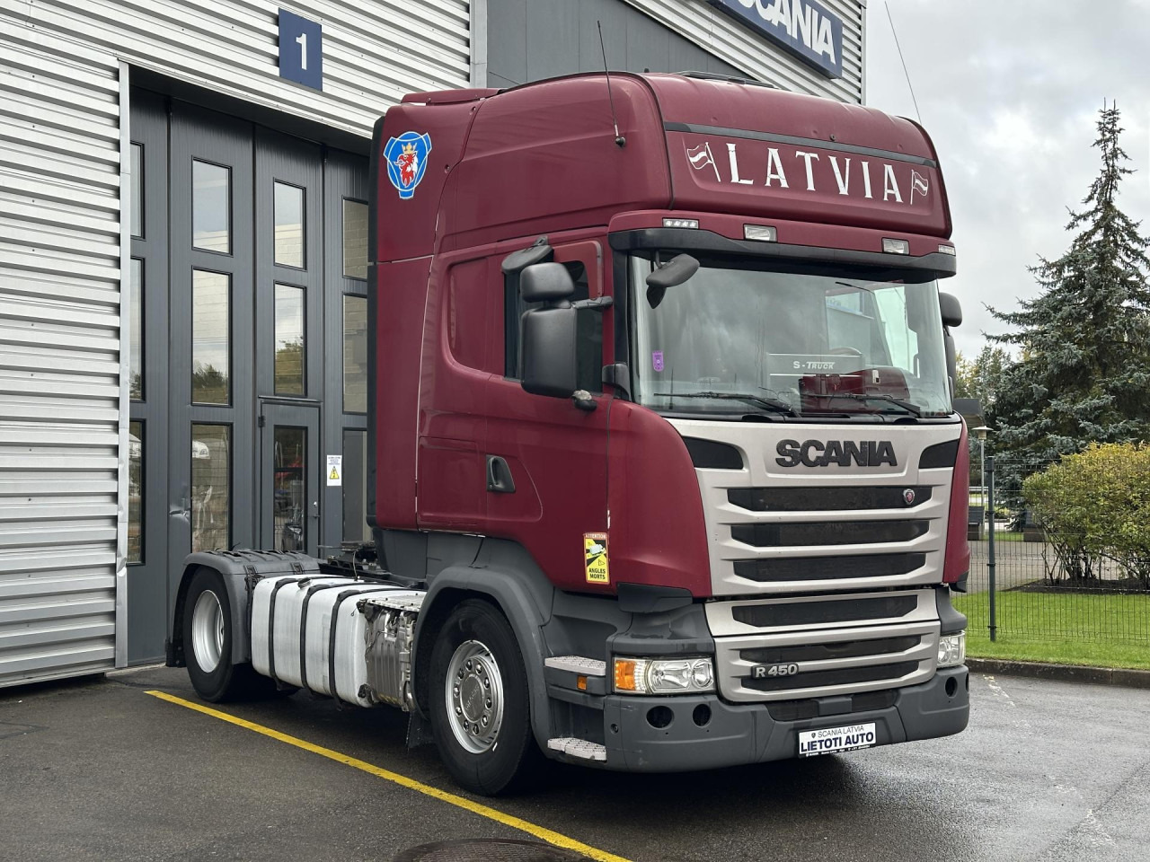 SCANIA R 450 LA4x2MNA - 트랙터 유닛 : 사진 1 SCANIA R 450 LA4x2MNA - 트랙터 유닛 : 사진 1
