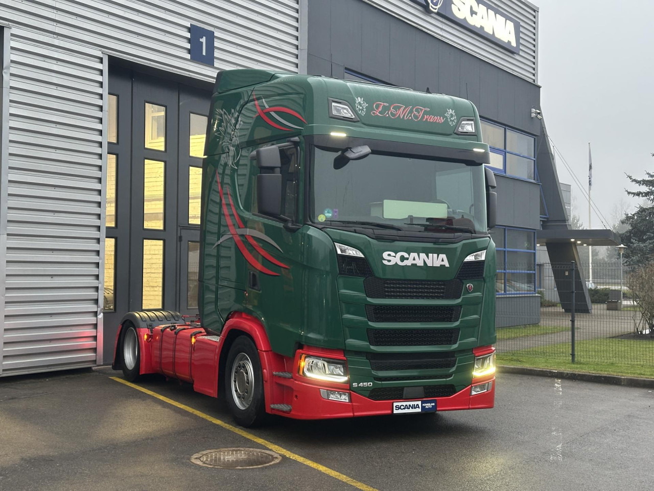 SCANIA S 450 A4x2EB - 트랙터 유닛 : 사진 1 SCANIA S 450 A4x2EB - 트랙터 유닛 : 사진 1