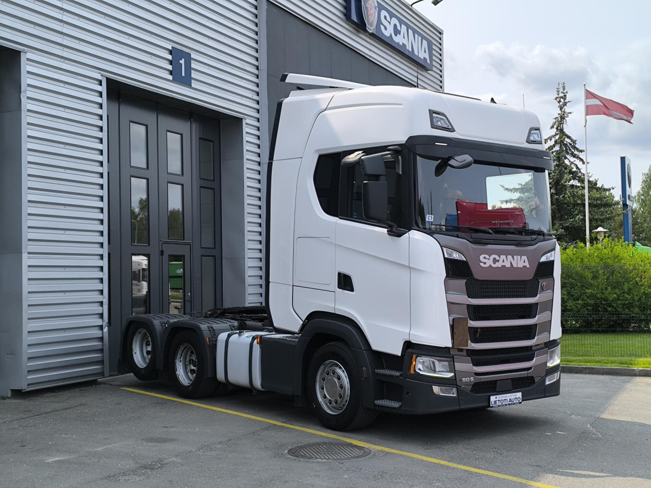 SCANIA S 450 A6x2NB - 트랙터 유닛 : 사진 1 SCANIA S 450 A6x2NB - 트랙터 유닛 : 사진 1