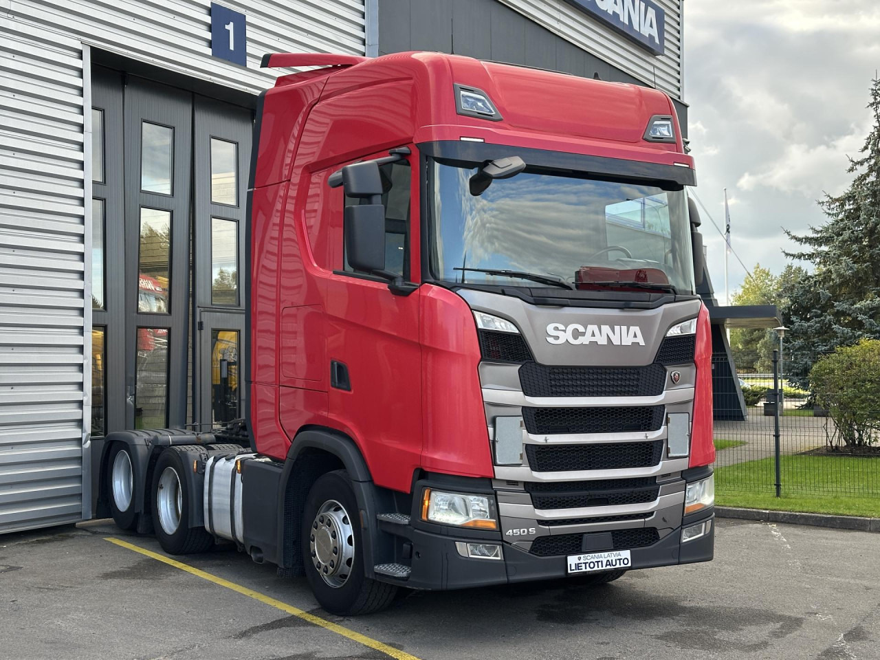 SCANIA S 450 A6x2NB - 트랙터 유닛 : 사진 1 SCANIA S 450 A6x2NB - 트랙터 유닛 : 사진 1