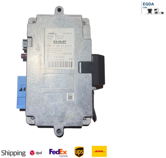 DAF 2020 RCC-160 - ECU : 사진 1 DAF 2020 RCC-160 - ECU : 사진 1