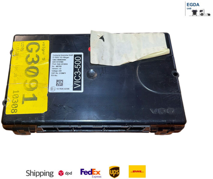 DAF VIC3-500 - ECU : 사진 1 DAF VIC3-500 - ECU : 사진 1