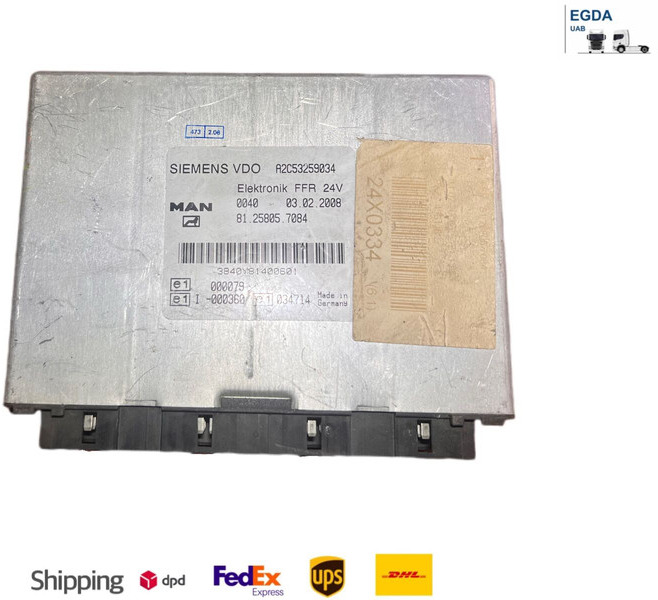 MAN SIEMENS VDO Elektronik FFR A2C53259034 81.25805.7084 - ECU : 사진 1 MAN SIEMENS VDO Elektronik FFR A2C53259034 81.25805.7084 - ECU : 사진 1
