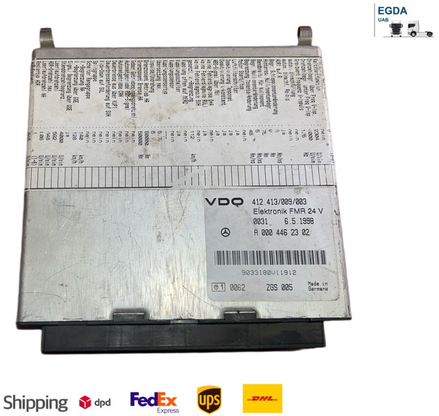 Mercedes-Benz VDO A0004462302 412.413/009/003 - ECU : 사진 1 Mercedes-Benz VDO A0004462302 412.413/009/003 - ECU : 사진 1