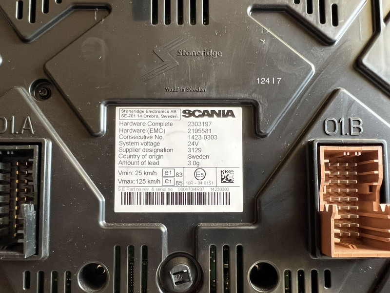 Scania - 대시보드 : 사진 2 Scania - 대시보드 : 사진 2