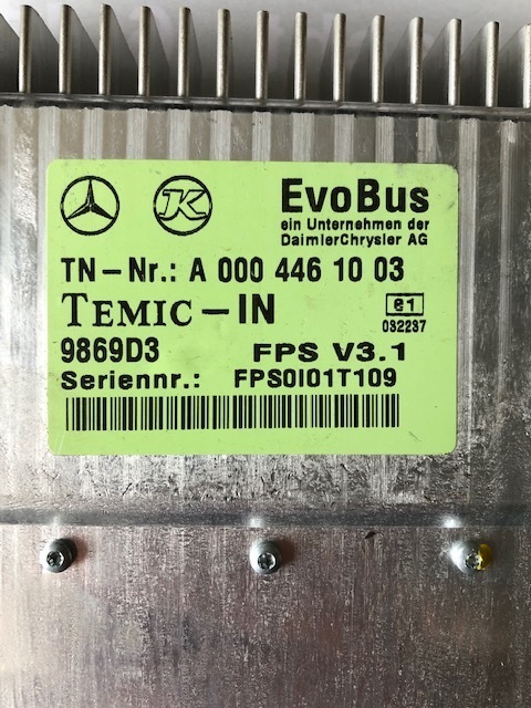 MERCEDES-BENZ Temic - ECU 시내버스 용 : 사진 1 MERCEDES-BENZ Temic - ECU 시내버스 용 : 사진 1