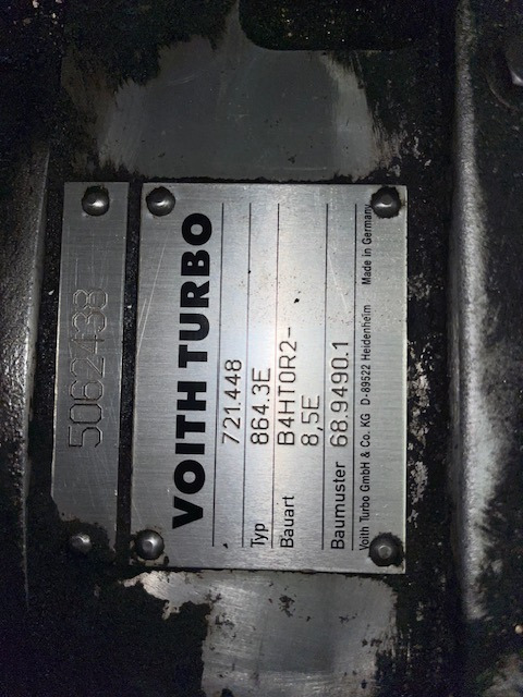 VOITH 864.3E ex Citaro, B4HTOR2, 68.9490.1 - 기어박스 시내버스 용 : 사진 1 VOITH 864.3E ex Citaro, B4HTOR2, 68.9490.1 - 기어박스 시내버스 용 : 사진 1