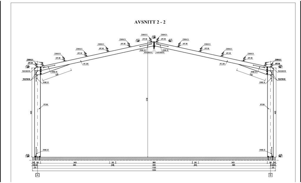 12x24 meter - 288 m2 - 건설장비 : 사진 2 12x24 meter - 288 m2 - 건설장비 : 사진 2