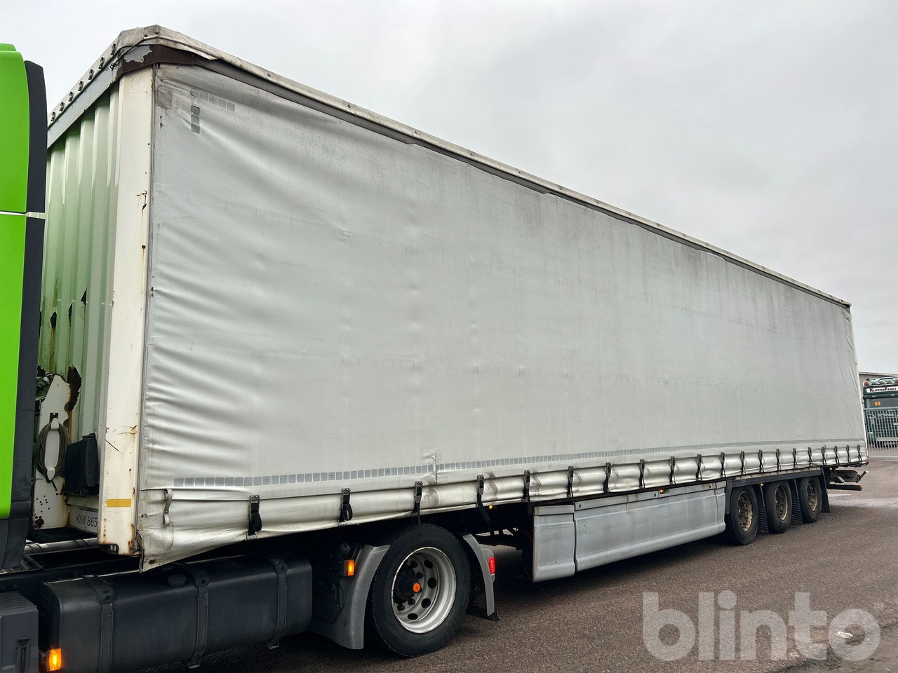 KRONE SD - 커튼사이더 세미 트레일러 : 사진 1 KRONE SD - 커튼사이더 세미 트레일러 : 사진 1