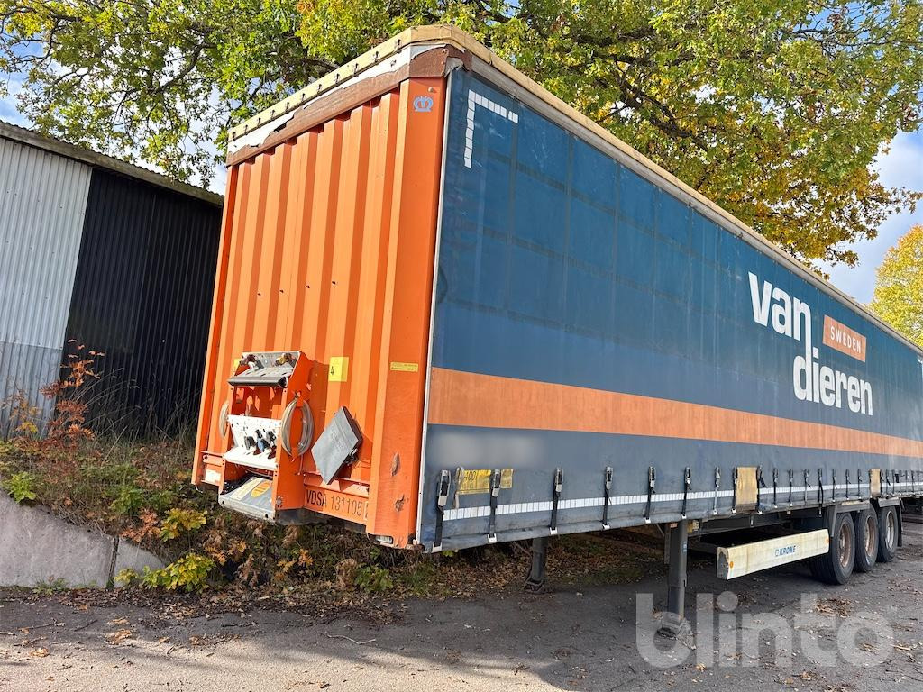 KRONE SD - 커튼사이더 세미 트레일러 : 사진 3 KRONE SD - 커튼사이더 세미 트레일러 : 사진 3