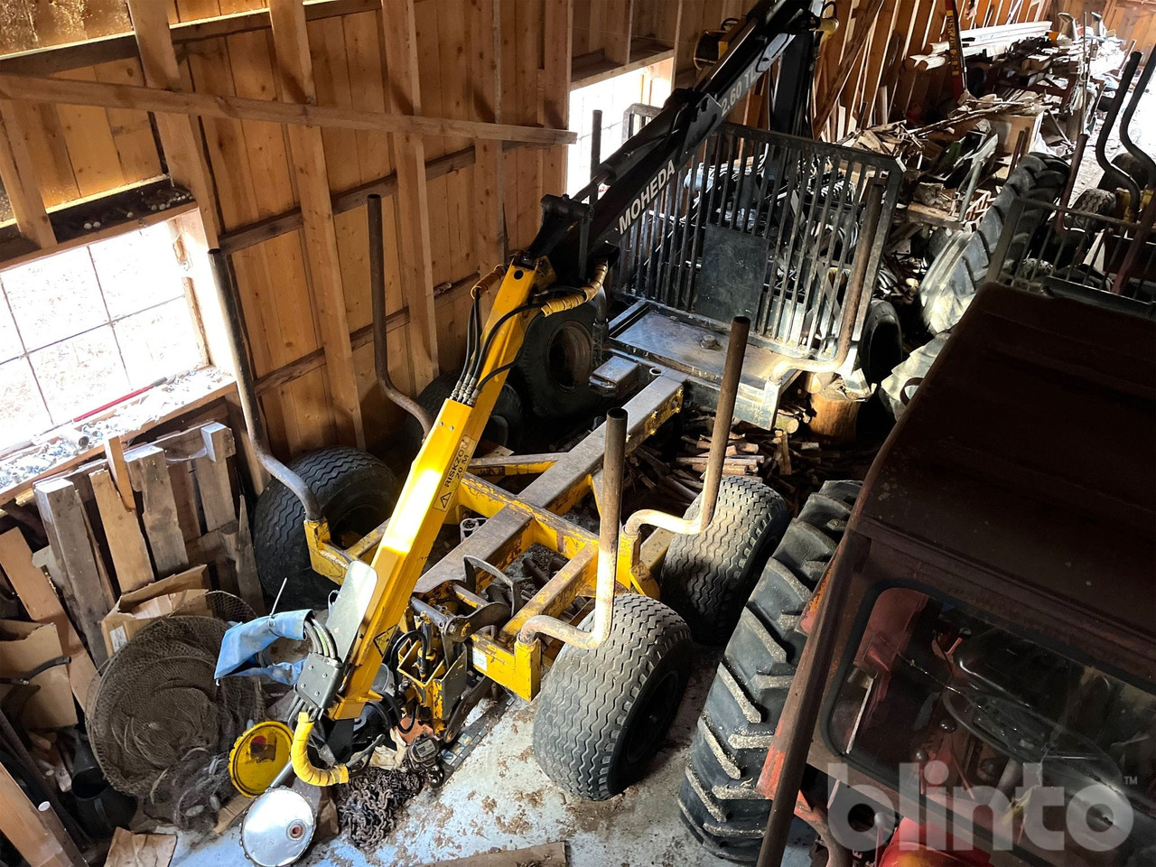 Mohedavagnen 95 - 임업용 트레일러 : 사진 2 Mohedavagnen 95 - 임업용 트레일러 : 사진 2