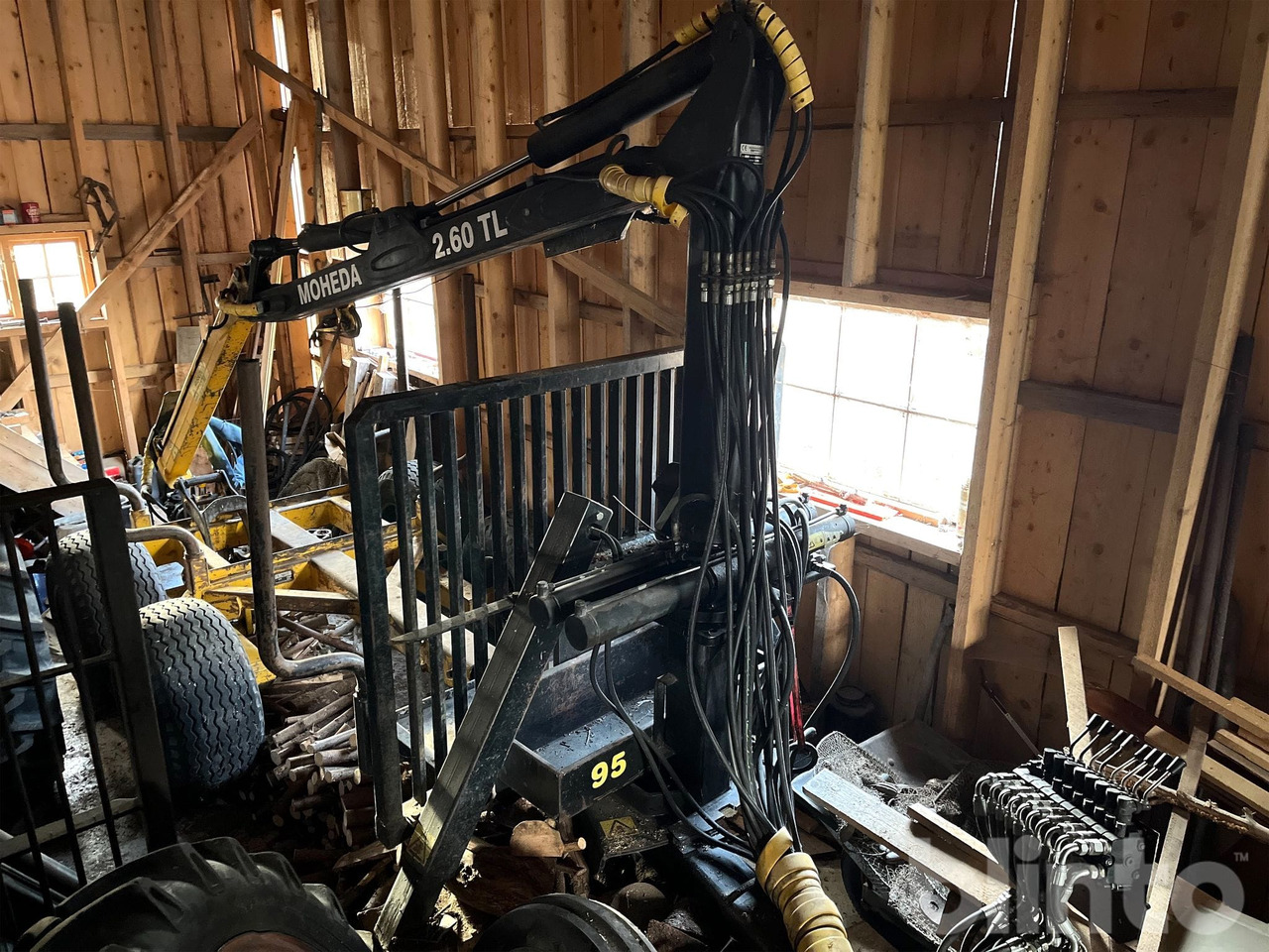 Mohedavagnen 95 - 임업용 트레일러 : 사진 1 Mohedavagnen 95 - 임업용 트레일러 : 사진 1