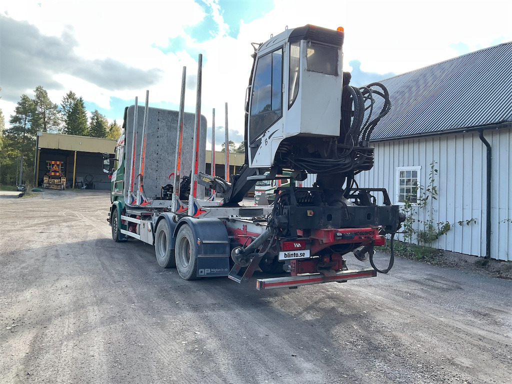 SCANIA R580 - 목재 트럭, 크레인 트럭 : 사진 3 SCANIA R580 - 목재 트럭, 크레인 트럭 : 사진 3