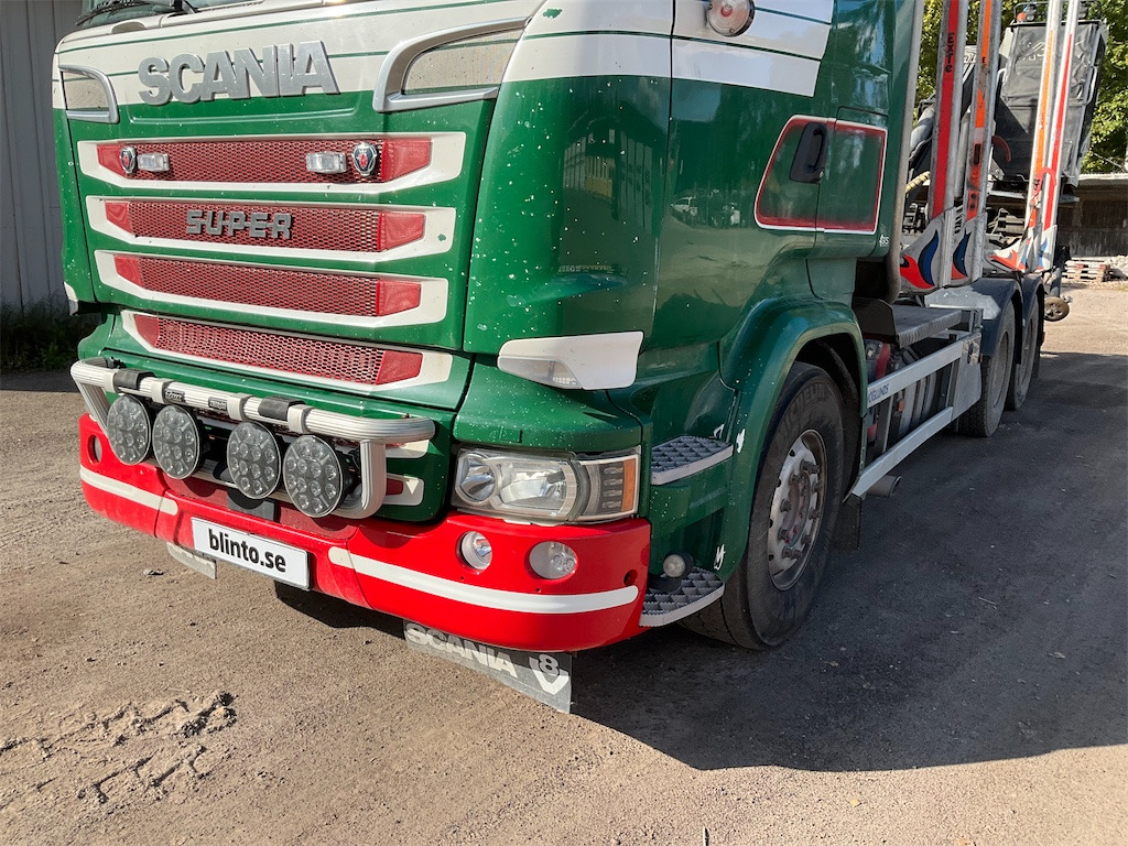 SCANIA R580 - 목재 트럭, 크레인 트럭 : 사진 5 SCANIA R580 - 목재 트럭, 크레인 트럭 : 사진 5