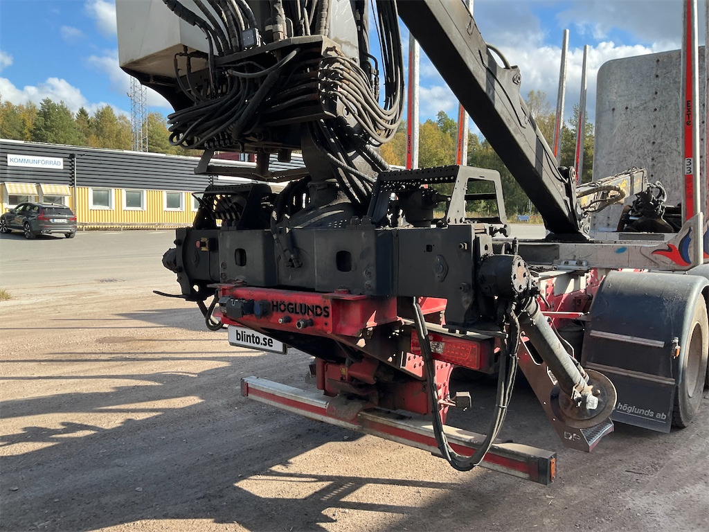 목재 트럭, 크레인 트럭 SCANIA R580 : 사진 38