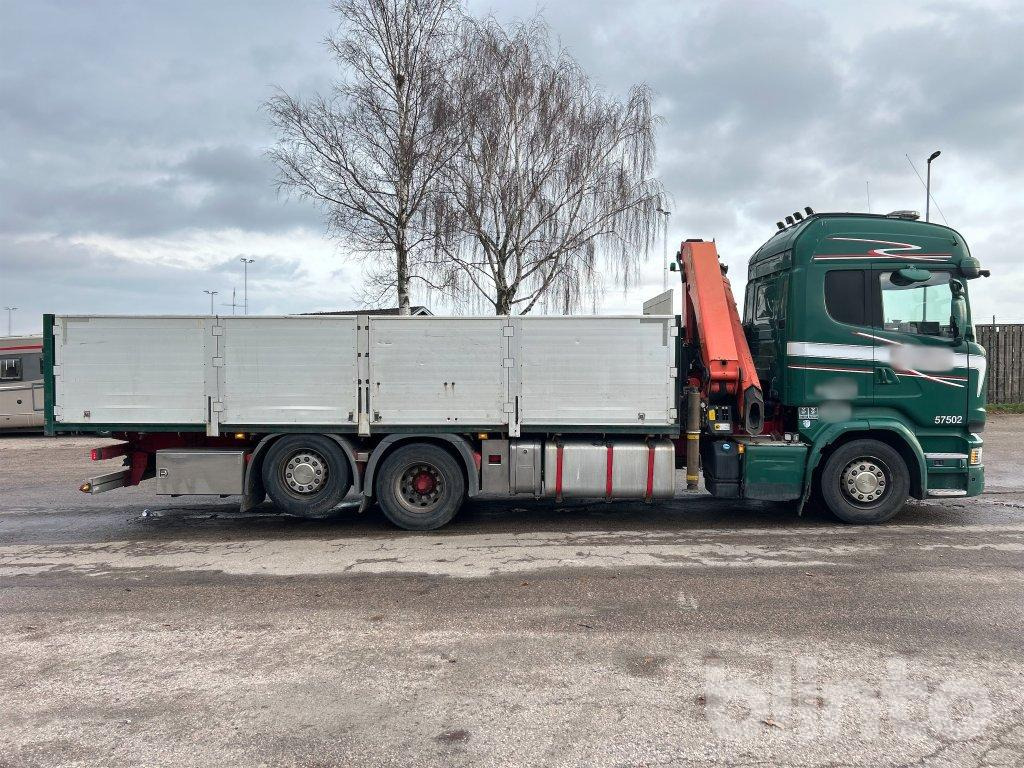 Scania R450 6x2*4 Palfinger PK22002 EH - 드롭사이드/ 플랫베드 트럭, 크레인 트럭 : 사진 5 Scania R450 6x2*4 Palfinger PK22002 EH - 드롭사이드/ 플랫베드 트럭, 크레인 트럭 : 사진 5
