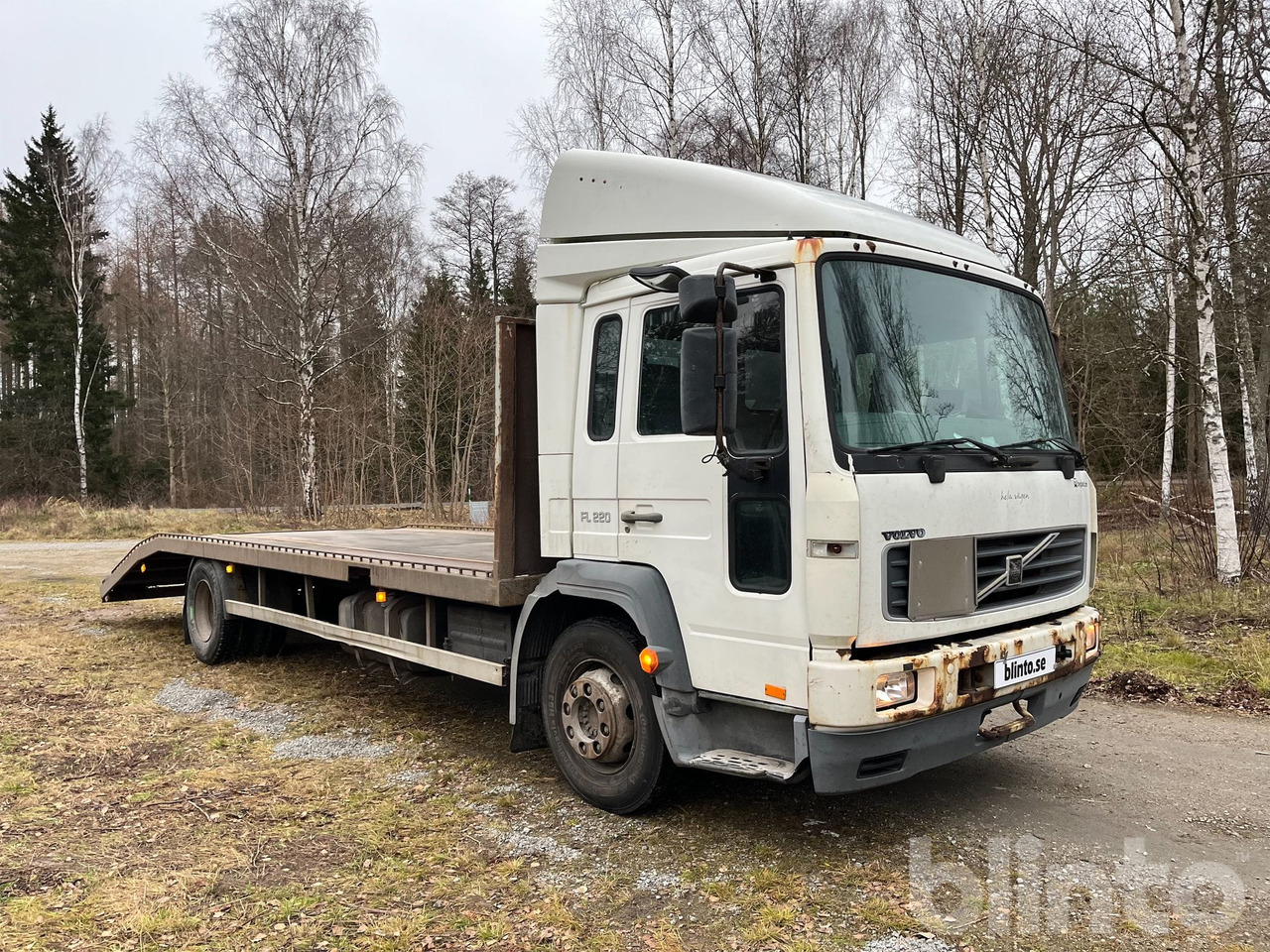 VOLVO FL6 H - 자동 운반 장치 트럭 : 사진 3 VOLVO FL6 H - 자동 운반 장치 트럭 : 사진 3