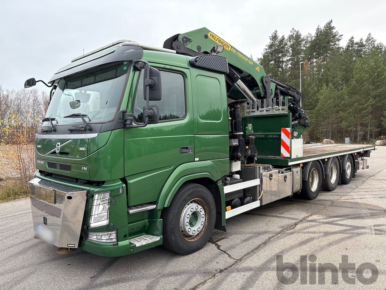 VOLVO FM 460 8x4 Tridem - 드롭사이드/ 플랫베드 트럭, 크레인 트럭 : 사진 1 VOLVO FM 460 8x4 Tridem - 드롭사이드/ 플랫베드 트럭, 크레인 트럭 : 사진 1