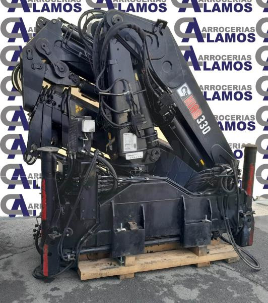 HIAB GRUA HIAB 330-5 + JIB 90-3 - 로더 크레인 : 사진 4 HIAB GRUA HIAB 330-5 + JIB 90-3 - 로더 크레인 : 사진 4