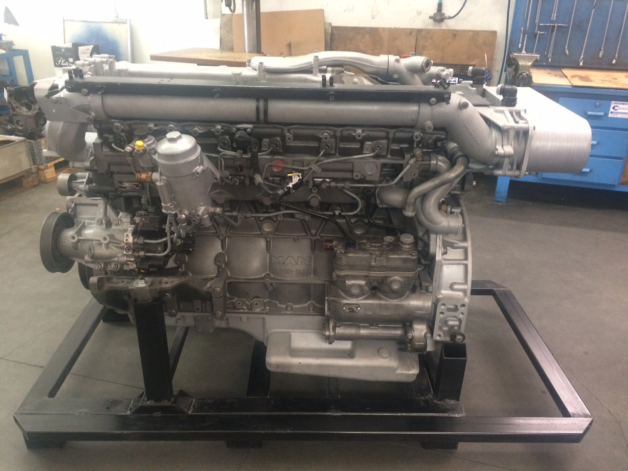 MOTORE MAN D2676LOH27 - 480CV - EEV - BUS - 엔진 버스 용 : 사진 1 MOTORE MAN D2676LOH27 - 480CV - EEV - BUS - 엔진 버스 용 : 사진 1