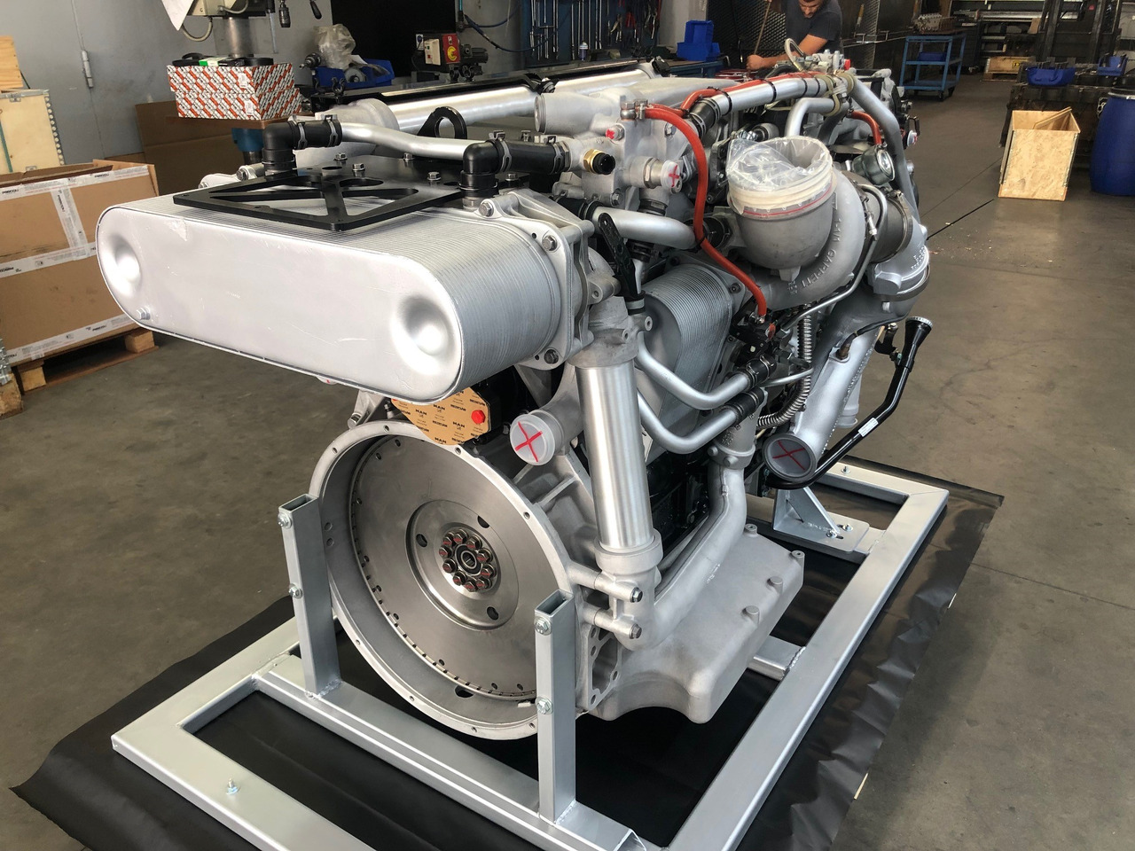 MOTORE MAN D2676LOH28 - 371kW / 505CV - EEV - 엔진 : 사진 4 MOTORE MAN D2676LOH28 - 371kW / 505CV - EEV - 엔진 : 사진 4