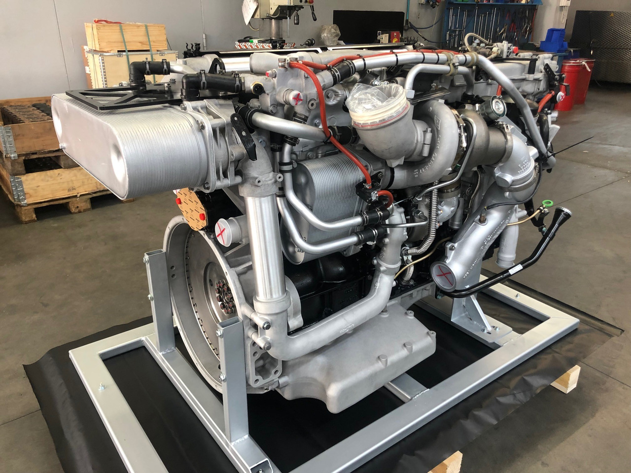 MOTORE MAN D2676LOH28 - 371kW / 505CV - EEV - 엔진 : 사진 1 MOTORE MAN D2676LOH28 - 371kW / 505CV - EEV - 엔진 : 사진 1