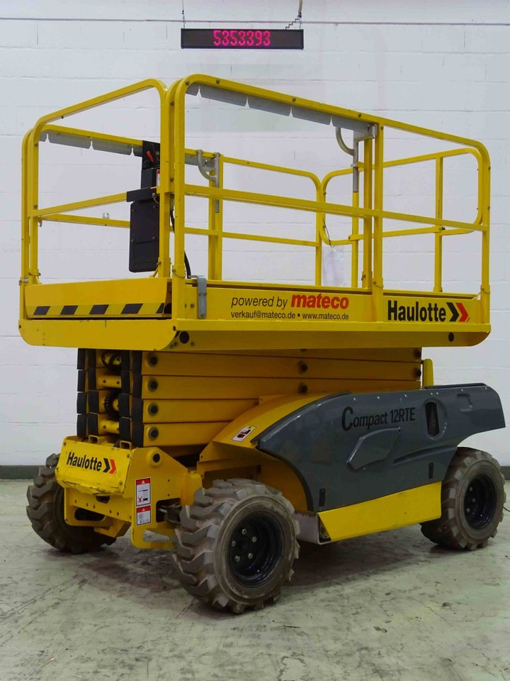 Haulotte COMPACT12RTE - 시저 리프트 : 사진 1 Haulotte COMPACT12RTE - 시저 리프트 : 사진 1