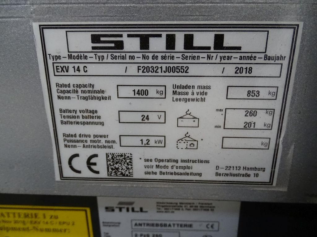 Still EXV14C - 스태커 : 사진 5 Still EXV14C - 스태커 : 사진 5