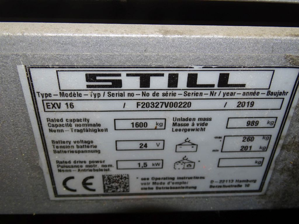 Still EXV16 - 스태커 : 사진 5 Still EXV16 - 스태커 : 사진 5