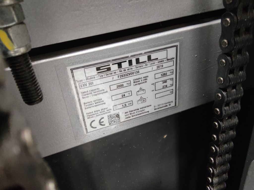 Still EXV20I/BATT.NEU - 스태커 : 사진 5 Still EXV20I/BATT.NEU - 스태커 : 사진 5